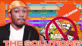 quotA better schedule for Nickelodeons main blockquot Reaction [upl. by Armand]