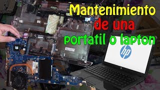 ●○ Como hacer un mantenimiento a una laptop ○● Franklin Tecnologia Sd [upl. by Hilde]