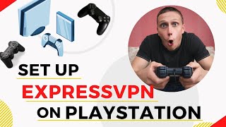 Level up your gaming with ExpressVPN 🎮 PS5 amp PS4 VPN Router Setup [upl. by Nonahs]