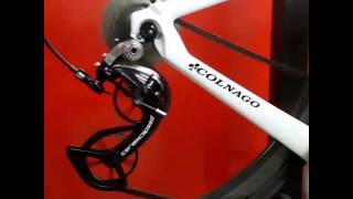 Ceramicspeed OSPW Upgrade on Colnago Concept [upl. by Nesline43]