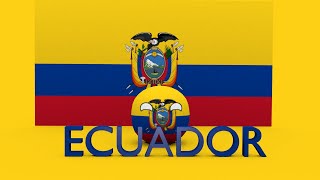 Himno Nacional de Ecuador  Countryballs 3D [upl. by Nilloc]