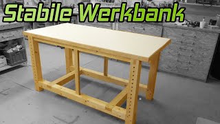 So baust Du eine stabile Werkbank für Deine Werkstatt [upl. by Adnilema]