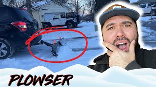 Plowser  BudgetFriendly Snow Plow ❄️🚗  Unmatched Snow Removal  Exclusive Discount 🌟 [upl. by Nerb]