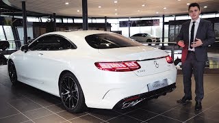 2019 Mercedes S560 Coupe  FULL Review S Class AMG Interior Exterior [upl. by Estelle]