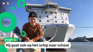 Yeva 11 woont op het grootste ziekenhuis schip ter wereld [upl. by Elle]