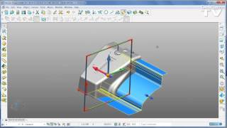 Delcam PowerSHAPE Split Surfaces [upl. by Oos]