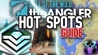 GOLDEN Ridge Reserve HOTSPOT GUIDE All You Need To KNOW  Call of the wild the angler [upl. by Schmeltzer]