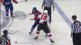 Kevin Westgarth vs Luke Gazdic Mar 1 2014 [upl. by Ashleigh387]