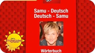 Sprachkurs mit Samu Haber  SAT1 Frühstücksfernsehen [upl. by Flan]