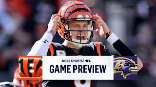 NFL Week 11 Thursday Night Football Bengals at Ravens I FULL PREVIEW I CBS Sports [upl. by Malvie917]