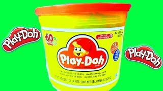 Plastilina Cubeta Gigante de Play Doh Giant Play Doh Bucket Mundo de Juguetes [upl. by Alegnatal115]