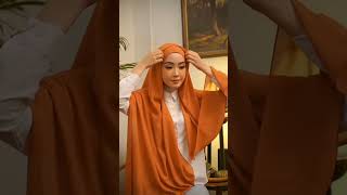 Iftar date shawl tutorial hijab hijabstyle hijabers shorts [upl. by Reuven711]