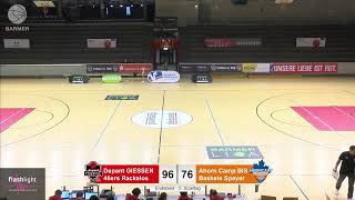 Depant GIESSEN 46ers Rackelos vs Ahorn Camp BIS Baskets Speyer [upl. by Ainedrag]