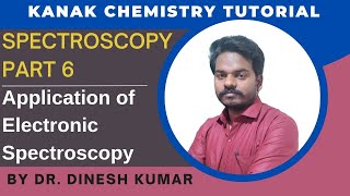 Spectroscopy Part 6  Application of Electronic Spectroscopy  UVVis Spectroscopy [upl. by Bernelle]