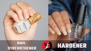 Nail Strengthener vs Hardener [upl. by Auburta877]