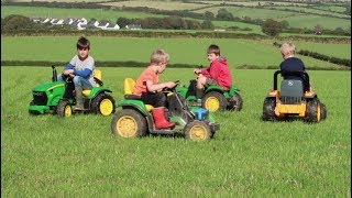 John Deere tractor video for kids  Cartoon PART 2 [upl. by Laure]