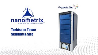 Nanometrix  Formulaction Turbiscan Tower Stability amp Size [upl. by Folberth491]