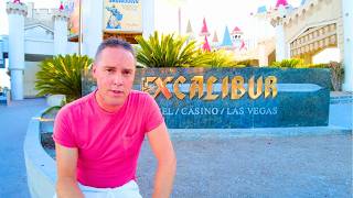 Worst Rated Hotel  Excalibur Hotel Las Vegas [upl. by Heida]