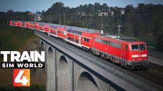 TRAIN SIM WORLD 4  BR 111 Maschinenraum MOD  SalzburgRosenheim [upl. by Ziom209]