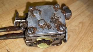 Tillotson Carburetor Cleaning Using Special Sauce Homelite Super XL700 [upl. by Mccarty]