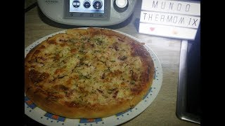 MASA PIZZA ESTILO TELEPIZZA RECETAS THEMOMIXTM5 [upl. by Ainoloppa434]