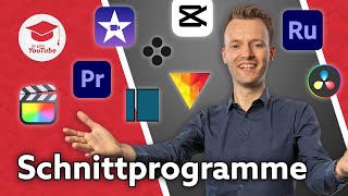 Das beste Videoschnittprogramm 2024 für YouTube Windows amp Mac  Kostenlos amp Profi [upl. by Htebsil]