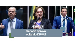 Senado aprova volta do DPVAT veja como votou bancada do RN [upl. by Mitchiner956]