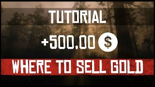 Gold and Jewelry  Where to Sell RDR2 [upl. by Jerman]