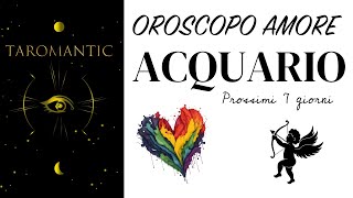 ACQUARIO🌟 BOMBA LA MIGLIOR LETTURA IMPEGNO E FIDUCIA RECIPROCI  taromantic [upl. by Ahs]