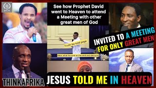 Was THERE Saw EVERYTHING  Pastor David VISITED Heaven  Had FACETOFACE Meeting With Jesus Christ [upl. by Lika229]