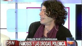 C5N  EL DIARIO EL DEBATE COMPLETO SOBRE LA MARIHUANA [upl. by Ainecey]