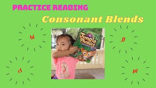 Consonant Blends BL CL FL and PL  Early Reading Activity  Nursery  Preschool [upl. by Tegdig812]