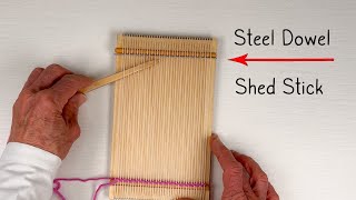 How to Use a Steel Dowel as a Shed Stick [upl. by Noscire236]