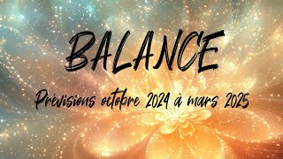 ♎ BALANCE ♎  Prévisions octobre novembre décembre 2024 janvier février et mars 2025 [upl. by Allcot]