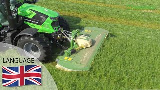 KRONE EasyCut F – Frontmounted disc mowers 2019 [upl. by Im]