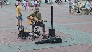 Blues in Valladolid Spain Who is this guy [upl. by Eilla]