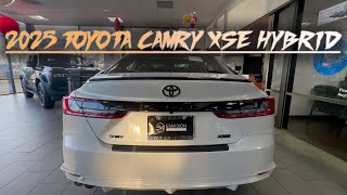 2025 Camry Hybrid XSE InteriorExterior Walk Around  In Depth [upl. by Estis]