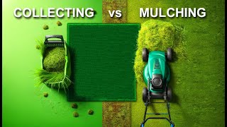 How Mulching Mowers Work Compared to Collecting Lawnmowers Unique Explained in detail [upl. by Mowbray]