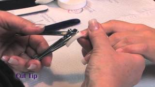 How to do Pink amp White Acrylic Nails  Extreme Tutorial by Backscratchers [upl. by Neelra297]