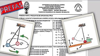 3 Parcial FISICA 🔴🔵 exámenes resueltos Física prefacultativo ingeniería UMSA [upl. by Adah]