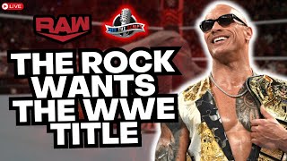 WWE Raw 4824 Review  The Rock Challenges Cody Rhodes NXT Call Ups PunkMcIntyre amp MORE [upl. by Ahsal]