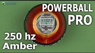 Демонстрация Powerball 250Hz Pro Amber [upl. by Lynea930]