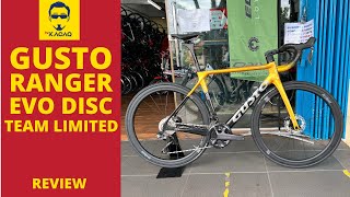 GUSTO RANGER EVO DISC TEAM LIMITED 2023  Ultegra Di2 12 Speed UCI Road Bike Cycling Malaysia [upl. by Suoirad591]