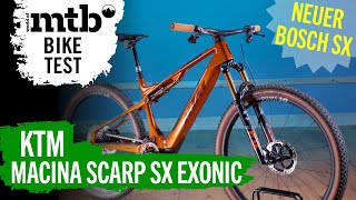 KTM Macina Scarp SX Exonic I Bosch light mtb Performance Line SX I Test I Trail Bike [upl. by Lepper523]