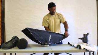 How to Setup Elinchrom Rotalux 35x14 Softbox 5 out of 5 Stars [upl. by Cirdet440]