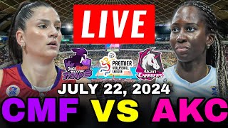 CHOCO MUCHO VS AKARI 🔴LIVE NOW  JULY 23 2024  PVL REINFORCED CONFERENCE 2024 pvllive2024 cmft [upl. by Ydoow727]