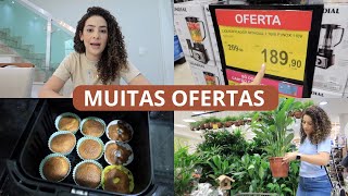 COMO NOS ORGANIZAMOS FINANCEIRAMENTEBOLO DE LARANJA NA AIRFRYERDESCONTOS E ACHADINHOS NO CARREFOUR [upl. by Valer680]