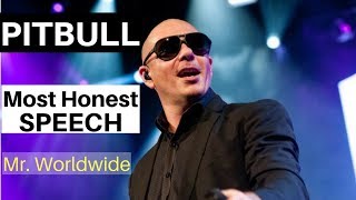 PITBULL  Mr Worldwides Heart Touching Speech at Tony Robbins Event  UPW 2018 at Singapore [upl. by Milson]