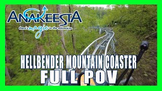 Unforgettable Thrills Anakeestas Hellbender Mountain Coaster [upl. by Nesnah800]