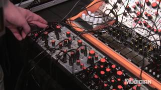 New Eurorack synth modules from The Harvestman at NAMM 2014 [upl. by Barrett679]